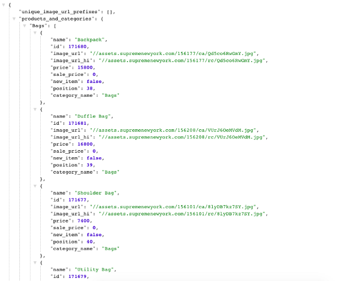 Preview of the mobile_stock endpoint for FW18